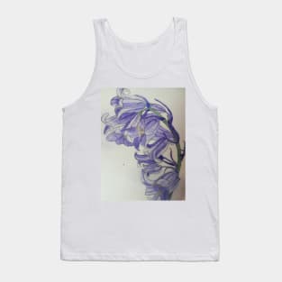 Bluebells watercolour painting Tank Top
